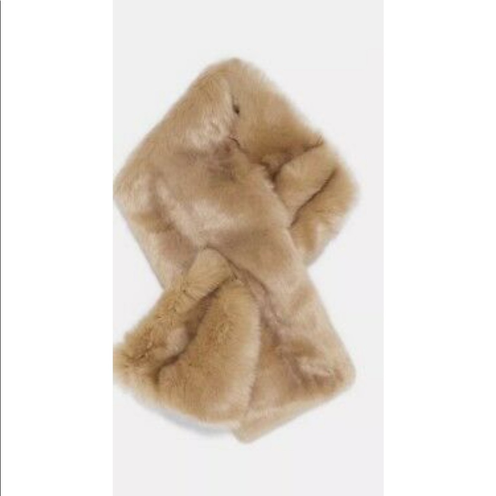 Zara Faux Fur Scarf Stole